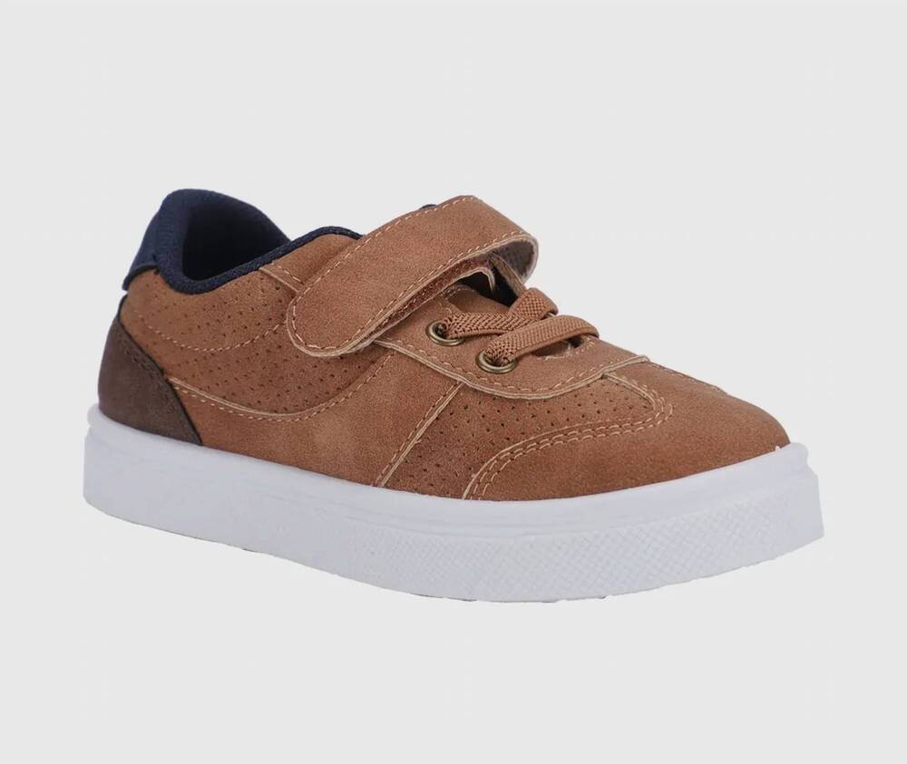 NEW OOMPHIES boy's kayden shoe in brown